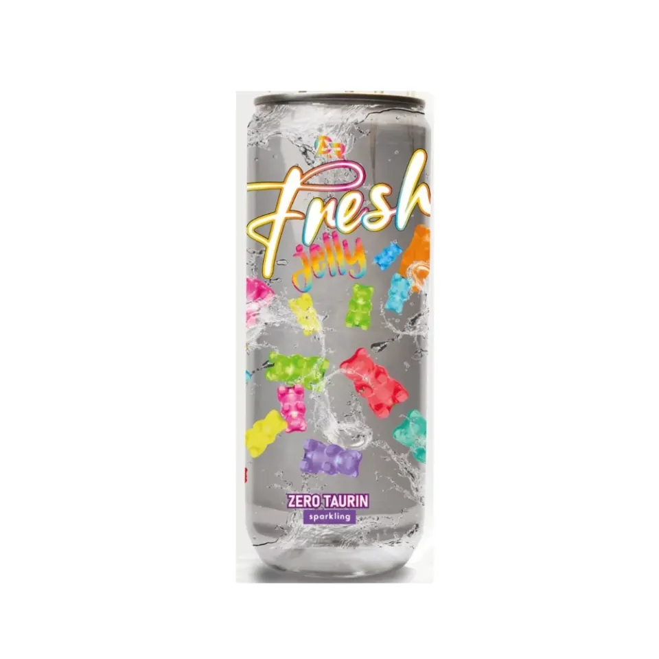 Fresh Jelly - Gumicukor ízű szénsavas üdítőital (330ml)
