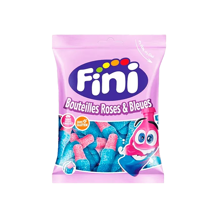 Fini - Rágógumi ízű gumicukor üvegek (90g)