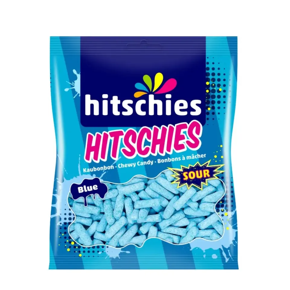 Hitschies Savanyú Kék Rágócukorka (140g)