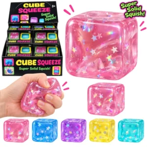 Hype Spielzeug Squishy Cube Snowflake & Stars